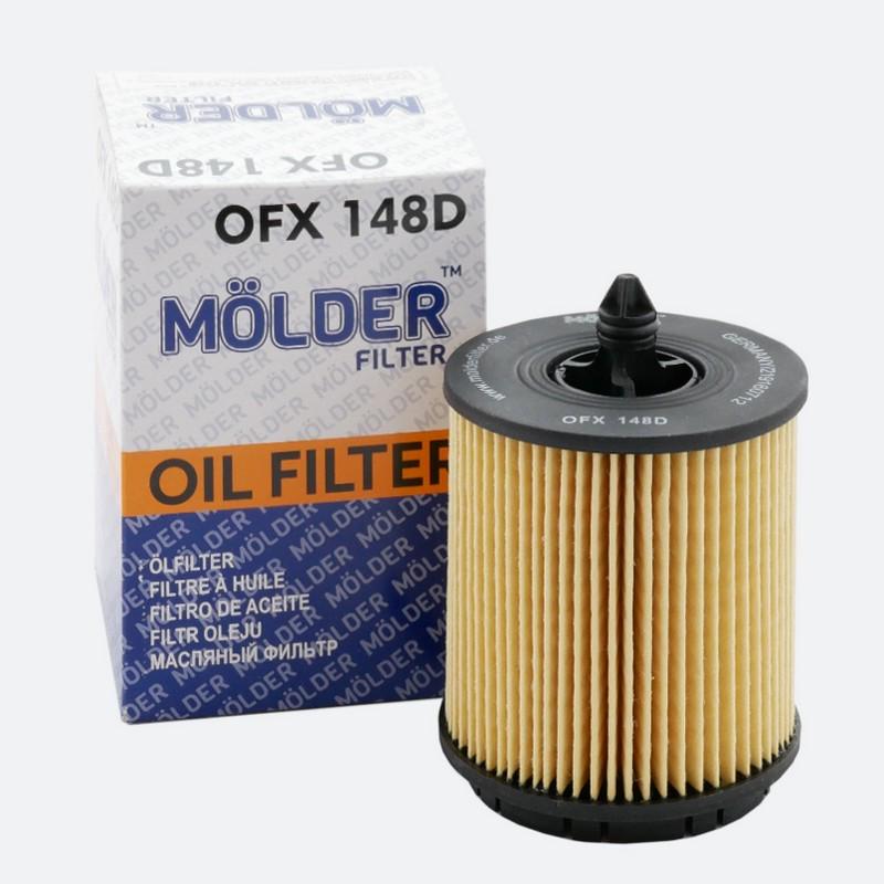 Фильтр масляный Molder аналог WL7295/OX258DE/HU6007X