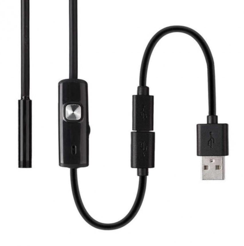 Камера эндоскопическая USB/Type-C Android/ПК IP67 с подсветкой 5,5 мм