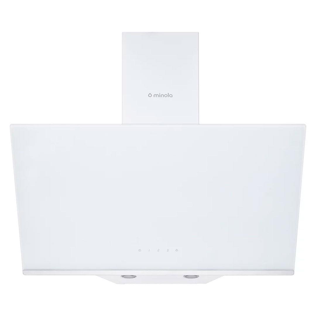 Вытяжка декоративная наклонная Minola HVS 6232 700 LED White/Inox (5902767904926)