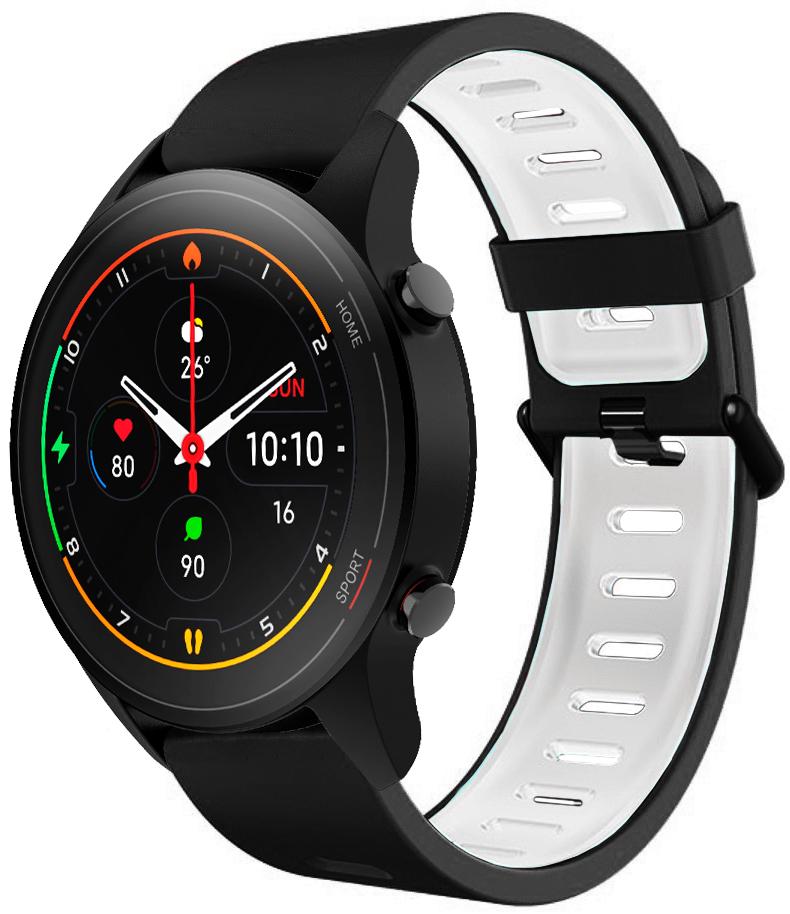 Ремешок Traf для Xiaomi Mi Watch Black-White (23112)