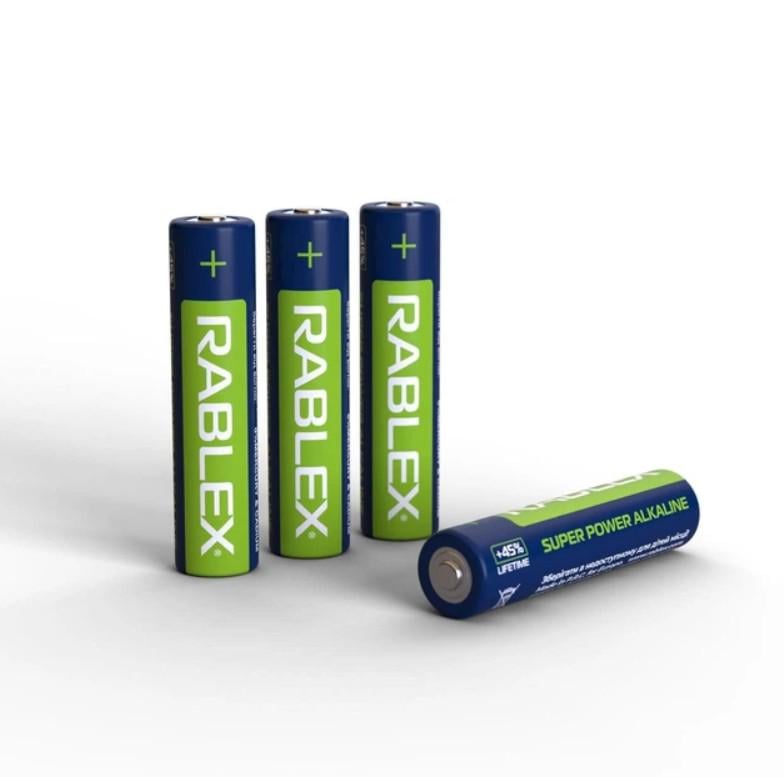 Батарейки Rablex LR03 AAA минипальчиковые 4 шт. (34116563)