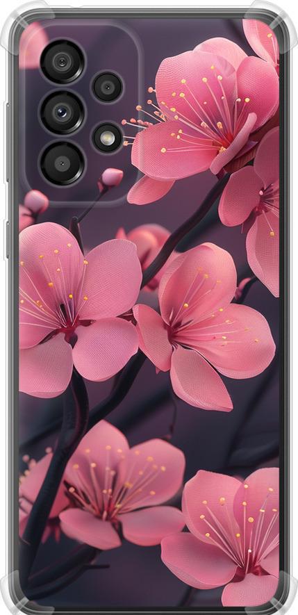 Чехол на Samsung Galaxy A33 5G A336B Пурпурная сакура (6075sp-2584-42517)