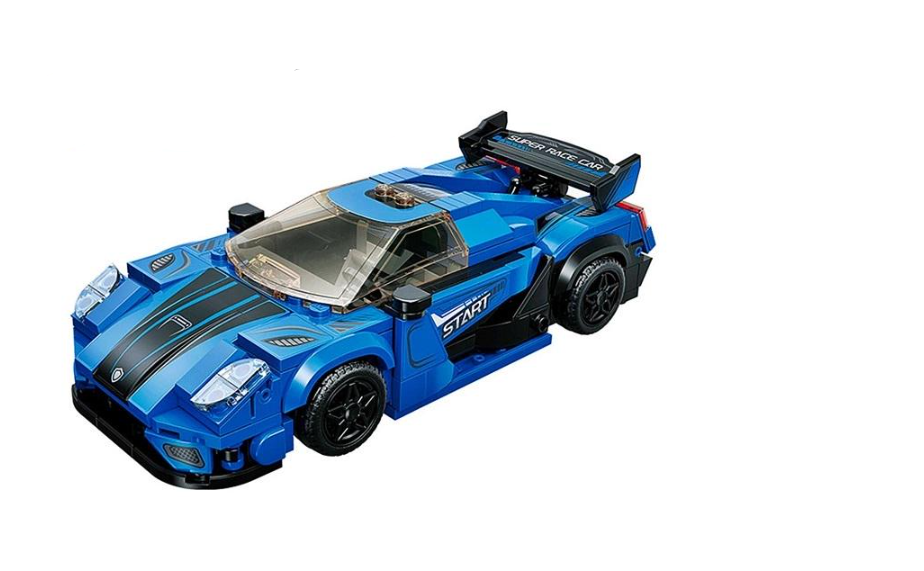 Конструктор Qman Technique Porsche 319 дет. Синий (91006)