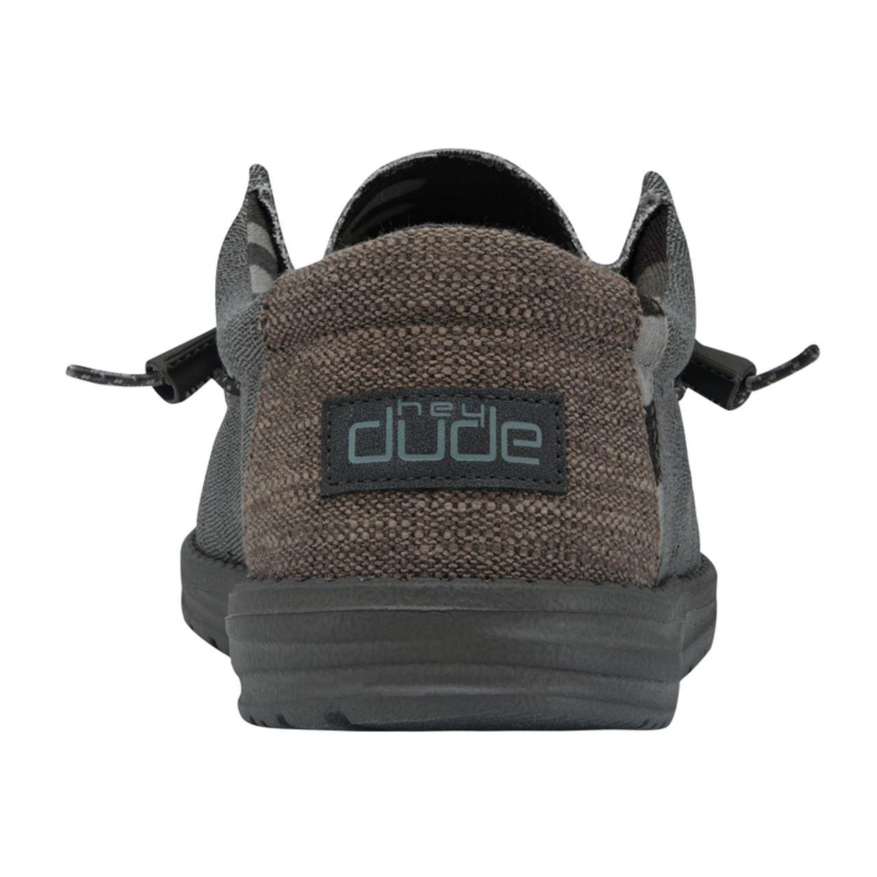 Мокасини чоловічі Hey Dude Wally Blue Camo 110067007 р. 43 27,5 см Сірий (2757655288) - фото 6