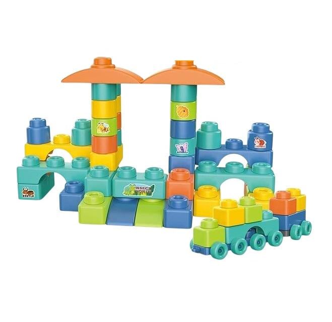 Конструктор Big Building Blocks 79 деталей у відрі Multicolor (164965)