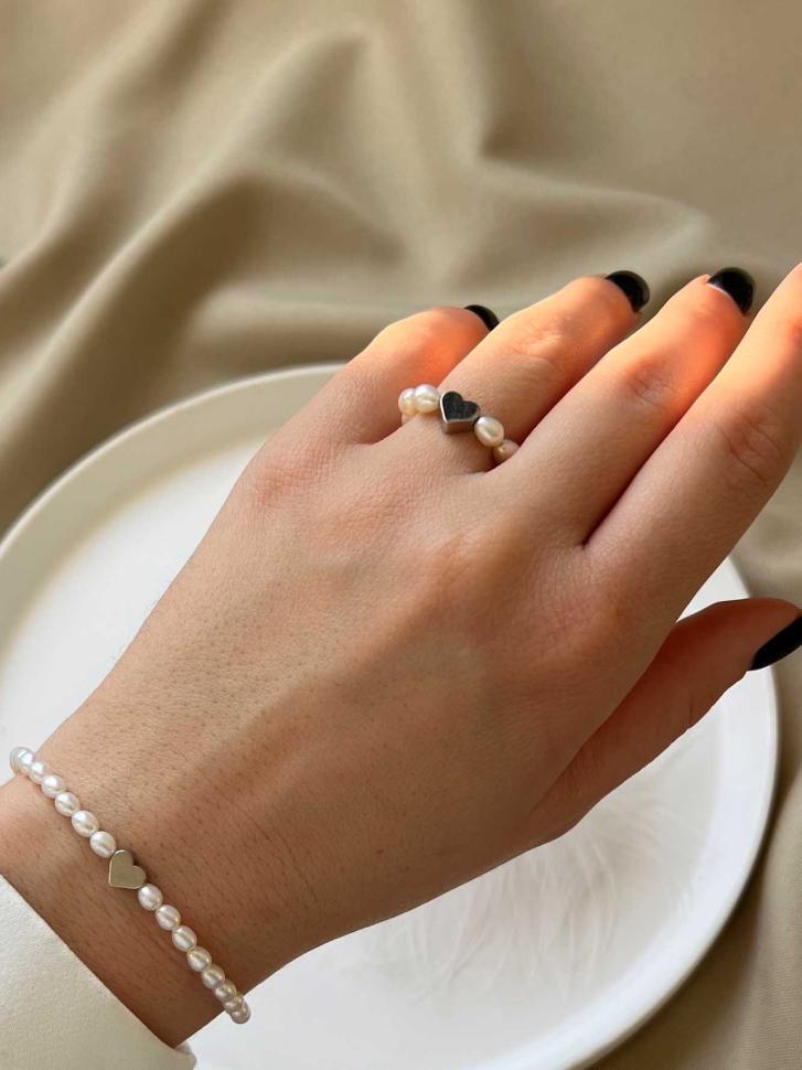 Каблучка з перлин (4967) - фото 2 Каблучка з перлин (4967) - фото 2