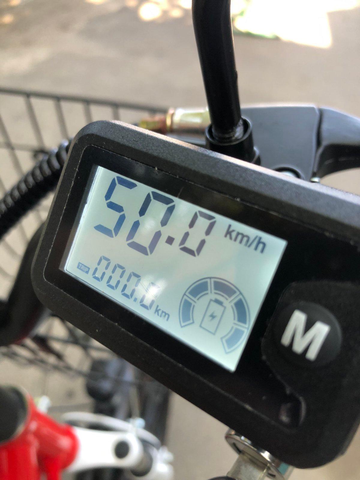 Електровелосипед двомісний MINAKO V4 PRO 500W/60V/18Ah із заднім амортизатором Червоний - фото 8