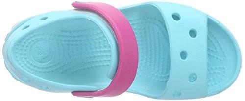 Босоножки Crocs Crocband Sandal Kids р. C9/EU 25-26 Pool/Pink (7110460) - фото 4