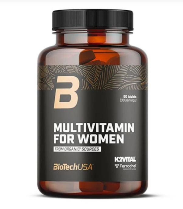 Мультивитамины для женщин Biotech Multivitamin for Women from organic sources 60 tabs Мультивитамины для женщин Biotech Multivitamin for Women from organic sources 60 tabs