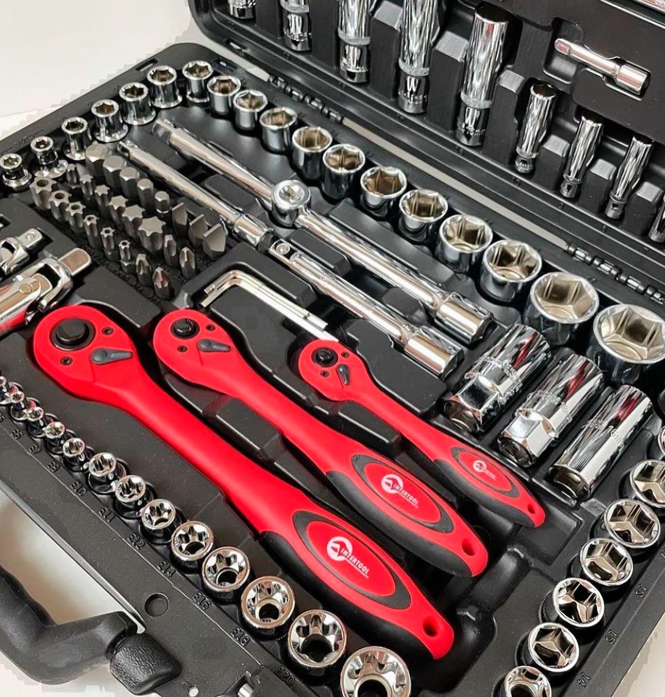 Набор инструментов  INTERTOOL профессиональный 151 пр. - фото 2