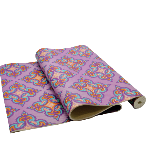 Коврик для фитнеса и йоги GPVC-6D5 с рисунком PVC 6 мм (2208227107) - фото 1 Коврик для фитнеса и йоги GPVC-6D5 с рисунком PVC 6 мм (2208227107) - фото 1