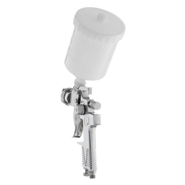 Фарбопульт пневматичний Intertool PT-0106 HVLP форсунка 1,3 мм верхній пластиковий бачок 600 мл 3 бар (1498688290) - фото 7 Фарбопульт пневматичний Intertool PT-0106 HVLP форсунка 1,3 мм верхній пластиковий бачок 600 мл 3 бар (1498688290) - фото 7