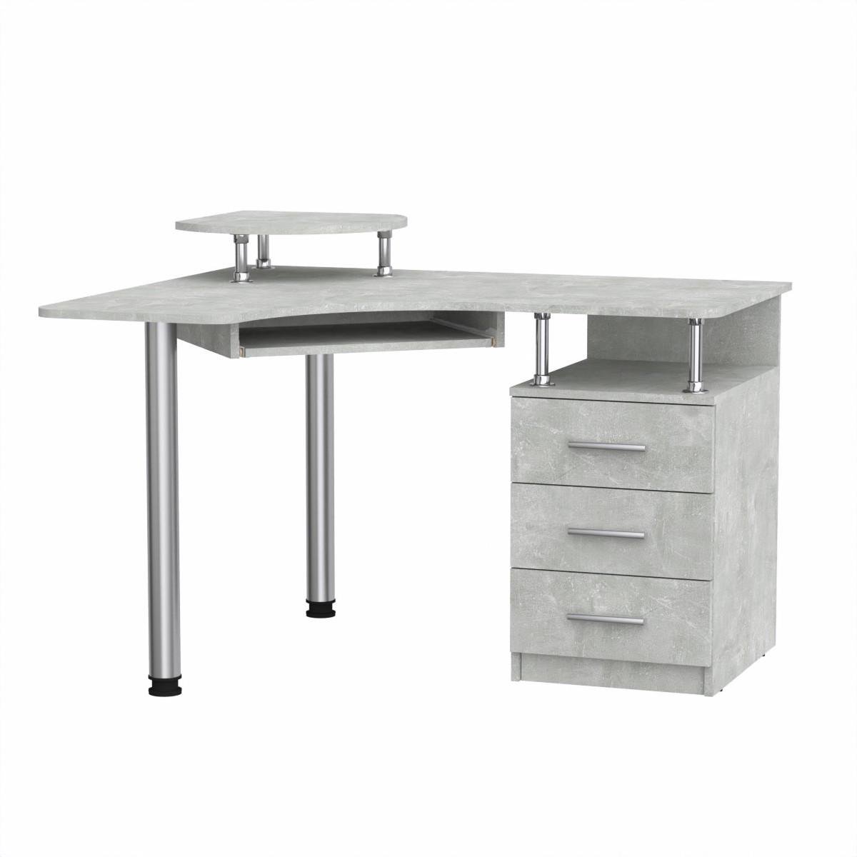 Стіл комп'ютерний Компаніт СУ-2 120х100х85,2 см Ательє світлий (26728841) - фото 1 Стіл комп'ютерний Компаніт СУ-2 120х100х85,2 см Ательє світлий (26728841) - фото 1