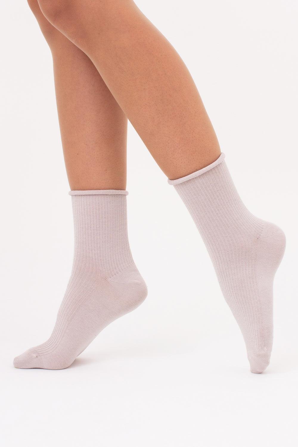 Носки женские хлопковые Giulia WS3 FASHION 060 в рубчик р. 36-40 White (2000115546170)