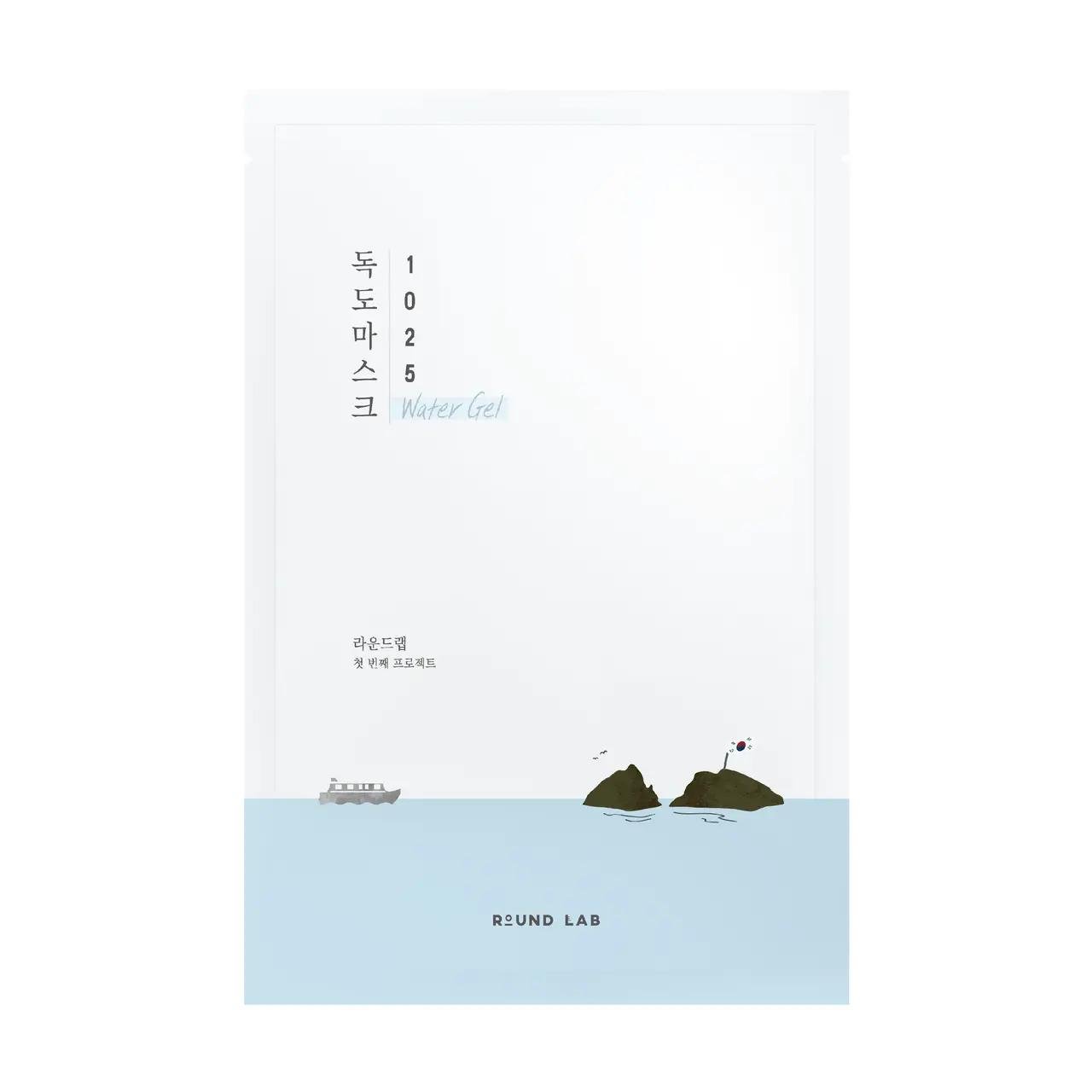 Маска для обличчя ROUND LAB 1025 Dokdo Water гель Mask Sheet зволожуюча гелева 30 мл (10471823) - фото 1