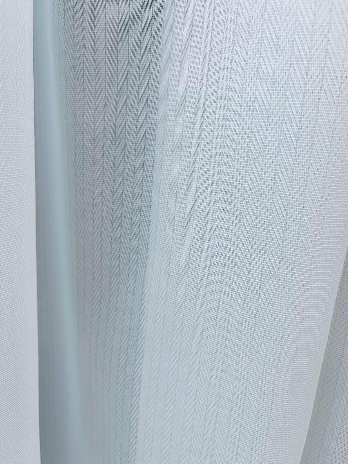 Тюль бамбук однотонный 3х2,6 м 1 шт. Белый (2880) - фото 2 Тюль бамбук однотонный 3х2,6 м 1 шт. Белый (2880) - фото 2