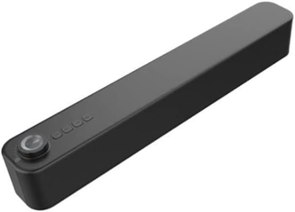 Панель звуковая портативная Smalody С08 Bluetooth и FM-радио встроенный аккумулятор совместим с ПК/ноутбуком/смартфоном/проектором Черный