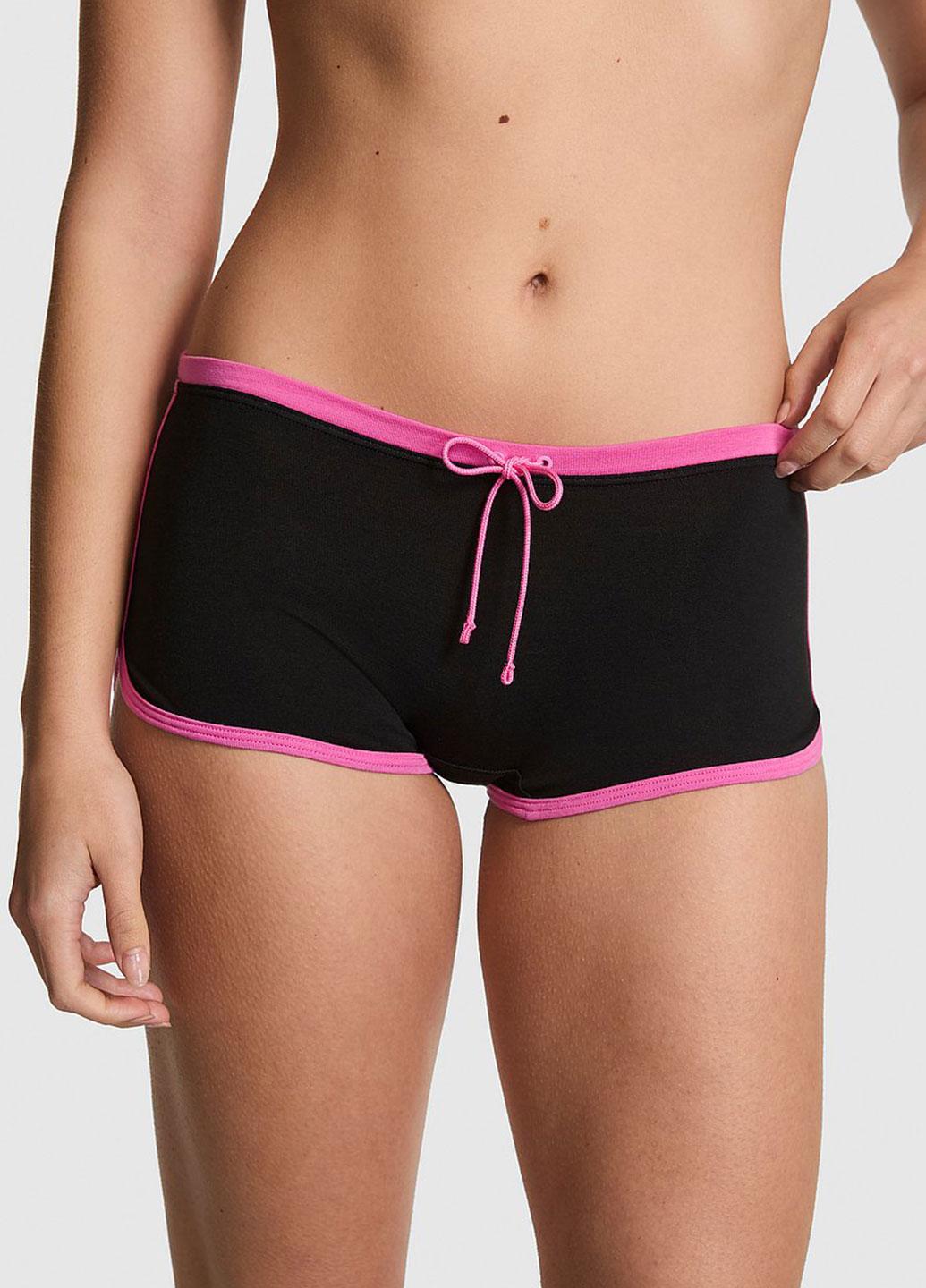 Трусики зі стразами Victoria's Secret M Чорний (1440000425412QJ4M) (123481869)