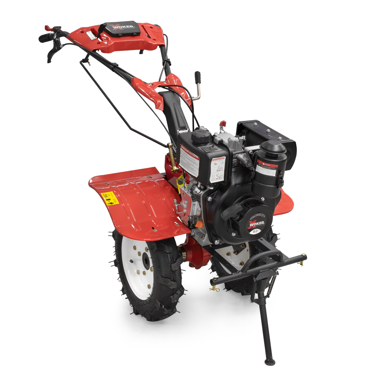 Мотоблок дизельный X-Woker XT100-3D 6.0 кc 251 см3 (29739424) - фото 2