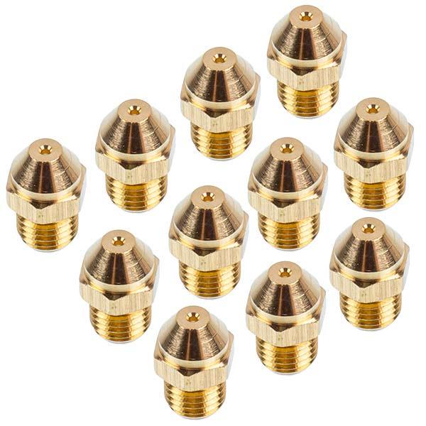 Комплект форсунок LPG 5704730 для газового котла Baxi/Westen 11 шт. 0,85 мм 3 отвори