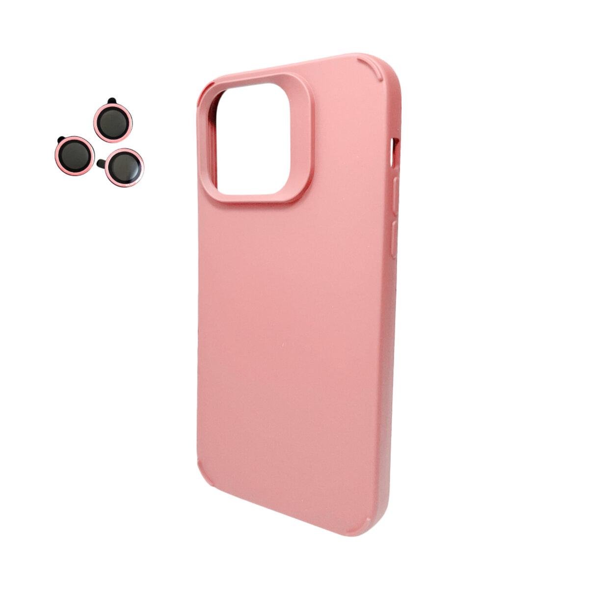 Противоударный чехол Cosmic Silky Cam Protect для Apple iPhone 13 Pro Pink