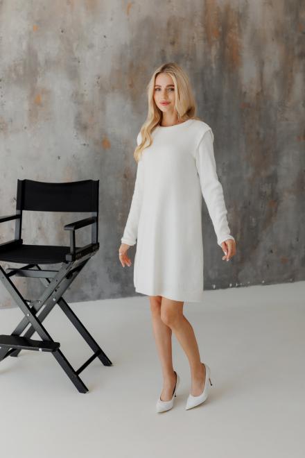 Платье мини ART KNIT Николь М Молочный (42492)