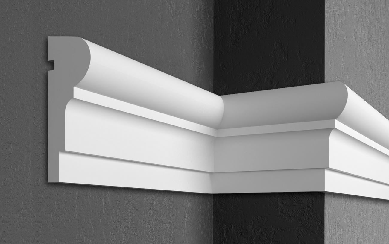 Молдинг Prestige decor MC 130 160x60 мм 2000 мм (12370295)