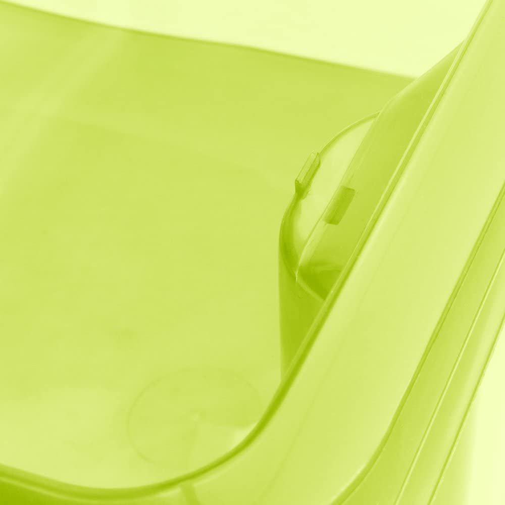 Ящик для зберігання Keeeper Franz 44 л прозорий Салатовий (Кее-0274.2) - фото 7