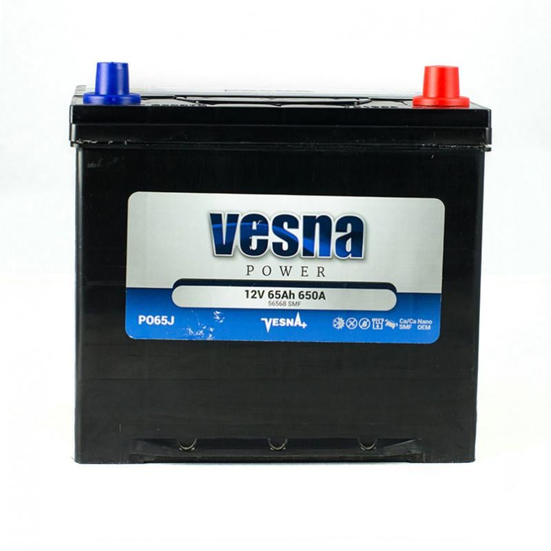 Аккумулятор Vesna Euro 415 86565Ah 12V