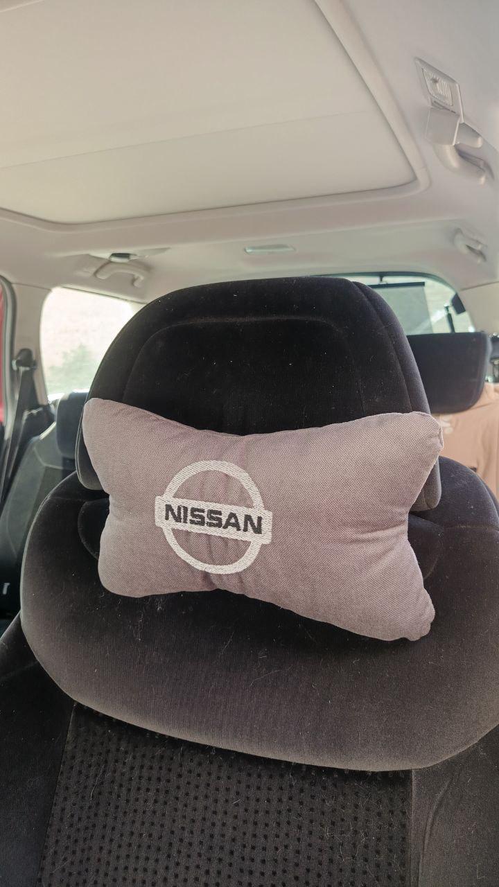 Подушка для авто NISSAN Серый (1902) - фото 2