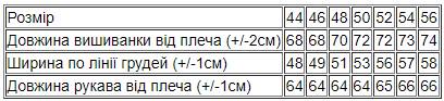 Вишиванка чоловіча Носи Своє з довгим рукавом р. 48 Чорний (8605-015-22-1) - фото 5