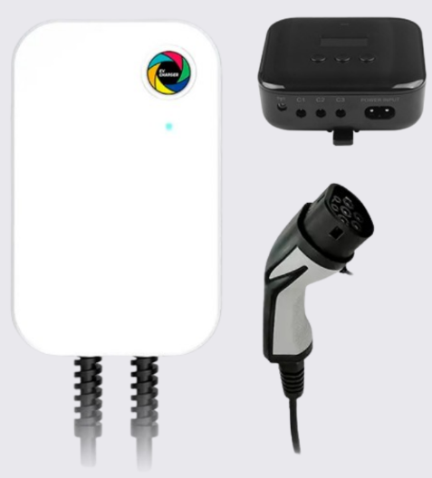 Зарядна станція Wissenergy WB20+DLB 22 кВт 32А 230/400 В Тype 2 5 м APP/DLB (WB20+APP+Mode)