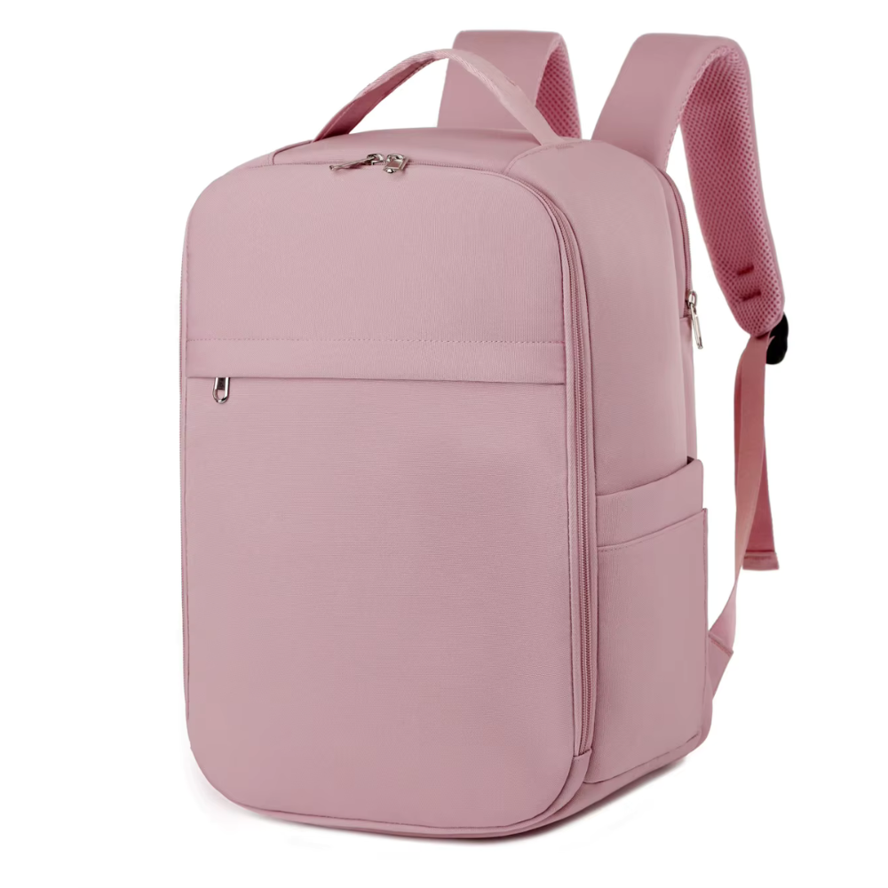 Рюкзак городской дорожный влагоотталкивающий материал Oxford 40х20х25 см Розовый