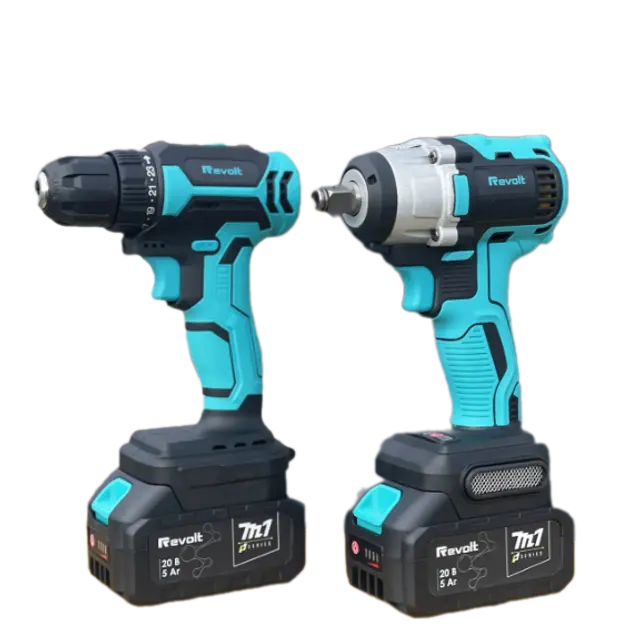 Набір акумуляторних інструментів SET 252 гайковерт TW 20/350 та шурупокрут CD 20/50 у кейсі