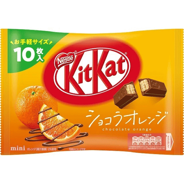 Вафлі Nestle Kit Kat Mini апельсин 7-8 шт.