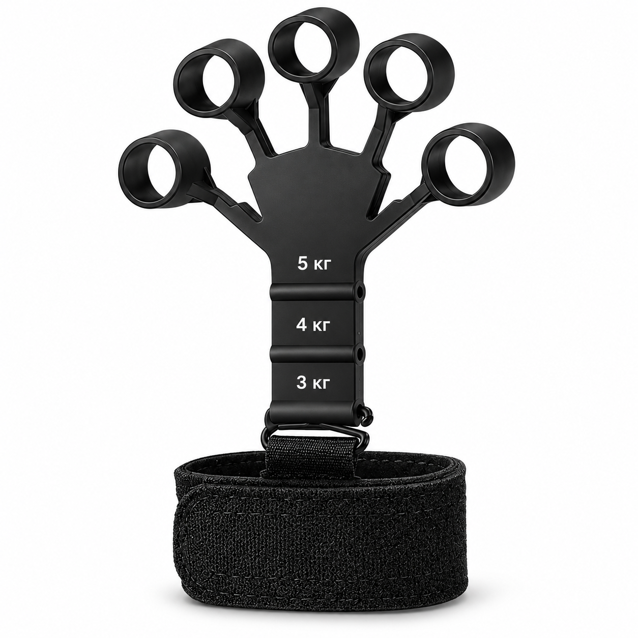 Эспандер для пальцев Newt Silicone Power Grip NE-WR-15 Черный (56475)