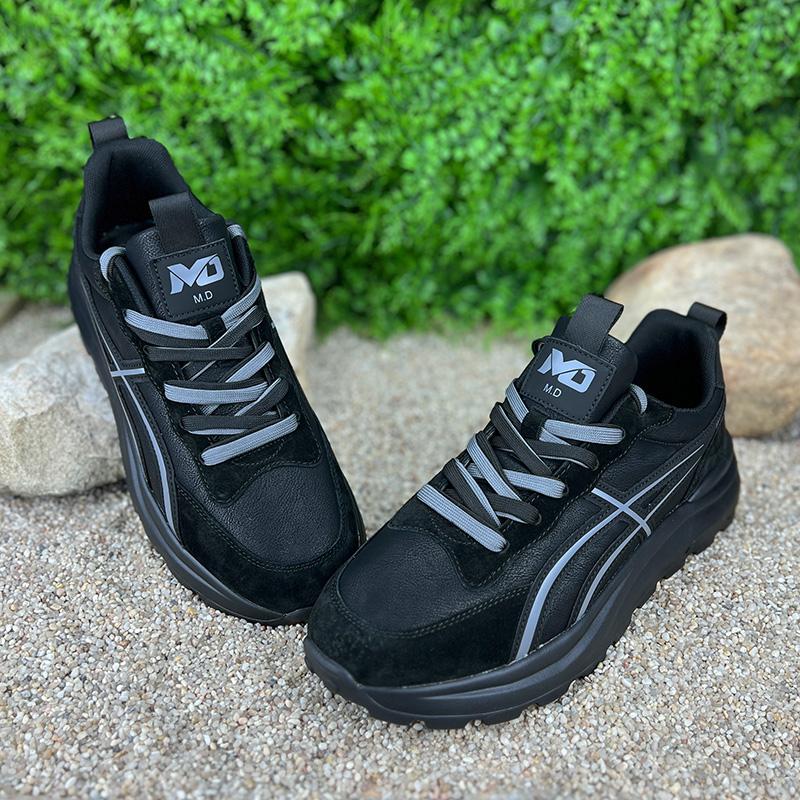 Кросівки чоловічі VS-00106615-1 шкіряні комбіновані р. 43 27,5 см Чорний (88052429) Кросівки чоловічі VS-00106615-1 шкіряні комбіновані р. 43 27,5 см Чорний (88052429)