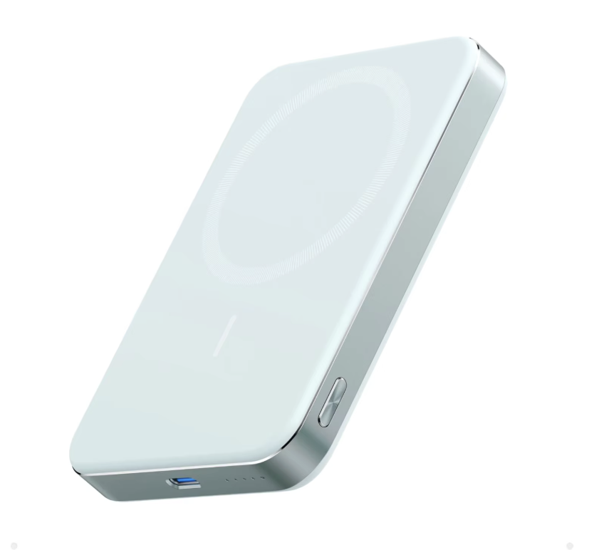 Повербанк Anker Ultra-Slim 10000 mAh PD 30W с беспроводной зарядкой MagSafe Green