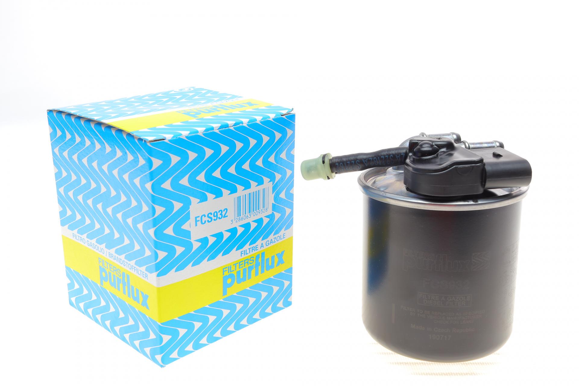 Фильтр топливный PURFLUX для MB Sprinter 2,2CDI OM651 с датчиком (FCS932)