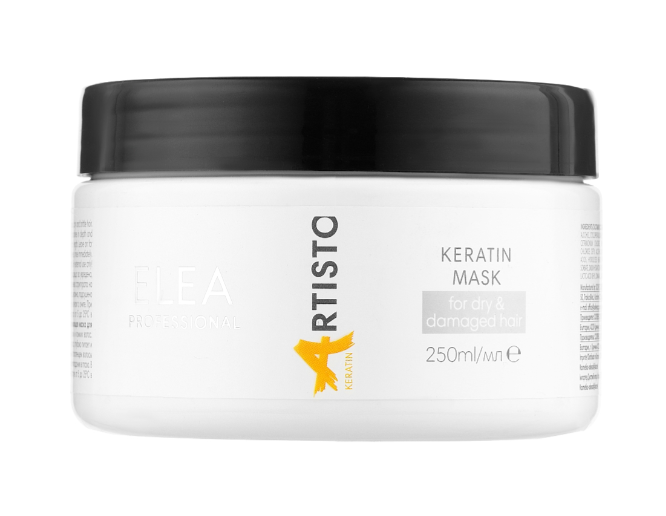 Маска для волос восстановительная с кератином Elea Professional Artisto Keratin Mask 490 мл (973178)