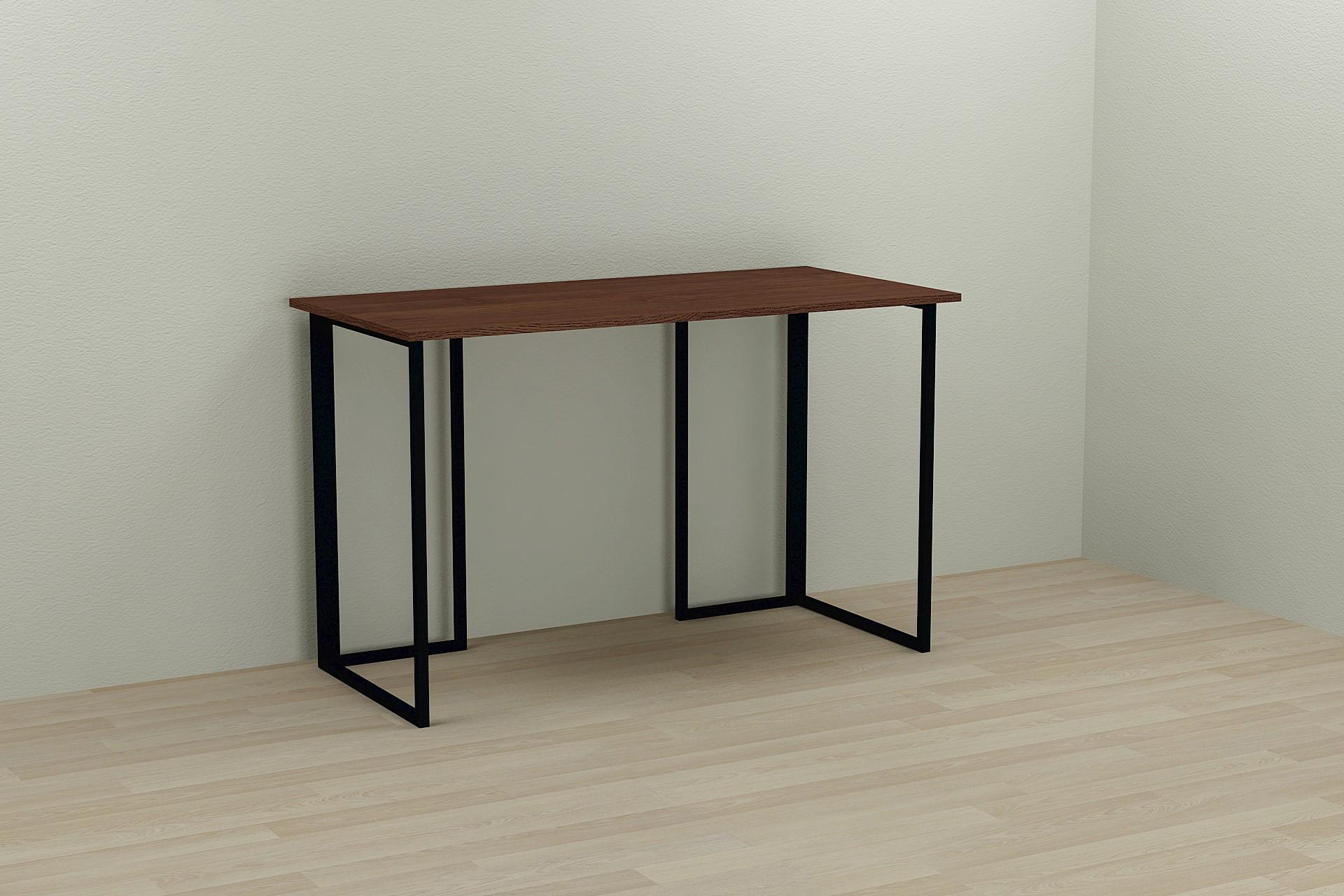 Компьютерный стол Ferrum-decor Ханна ДСП 16 мм 75x140x70 см Черный/Венге (FRD-106149) - фото 1