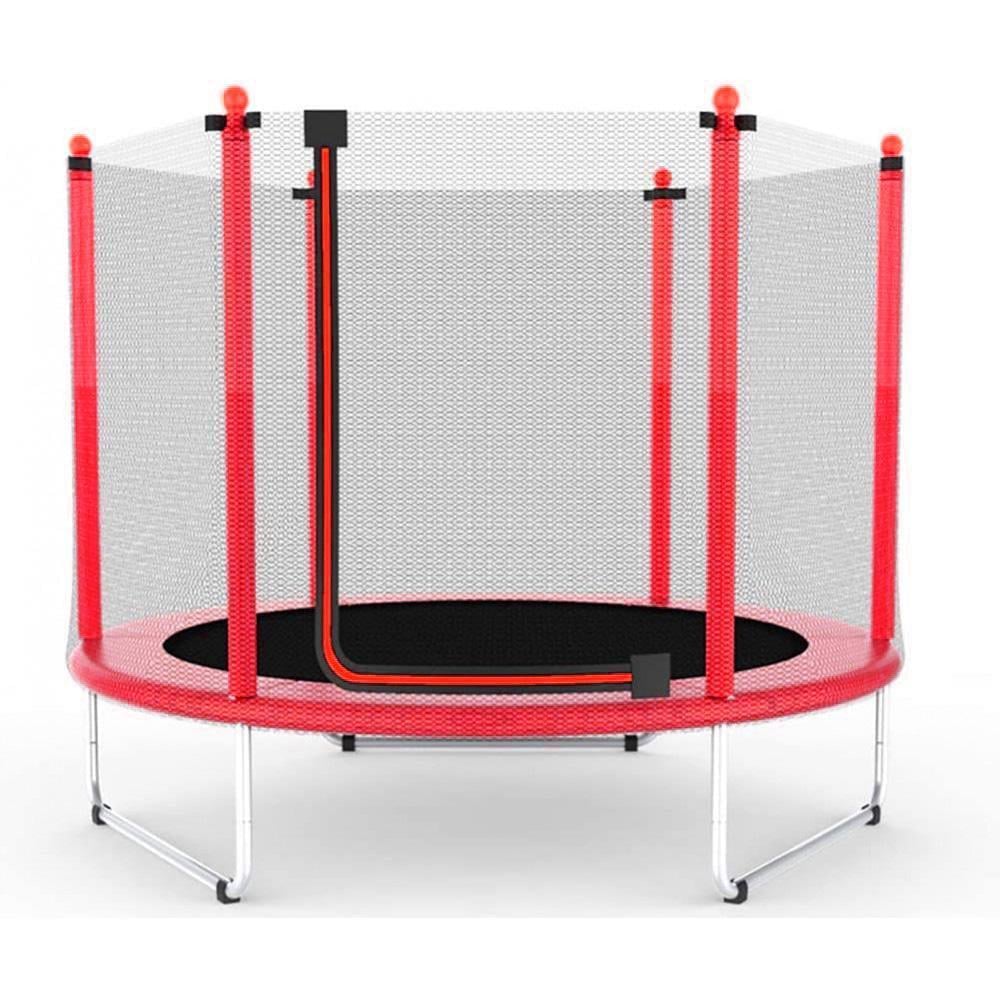 Батут-манеж детский с сеткой Atleto KRB10 160 см Красный (4676) Батут-манеж детский с сеткой Atleto KRB10 160 см Красный (4676)