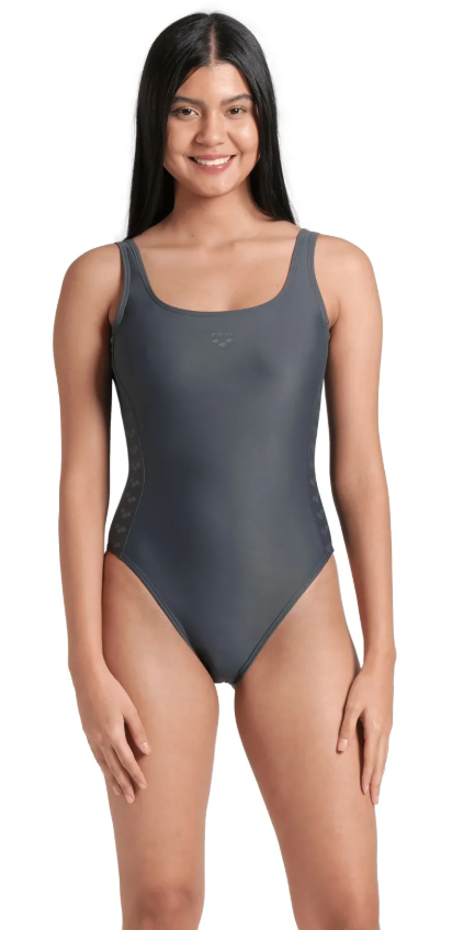 Купальник женский Arena TEAM STRIPE SWIMSUIT U BACK 007058-550 M (3468337515210)
