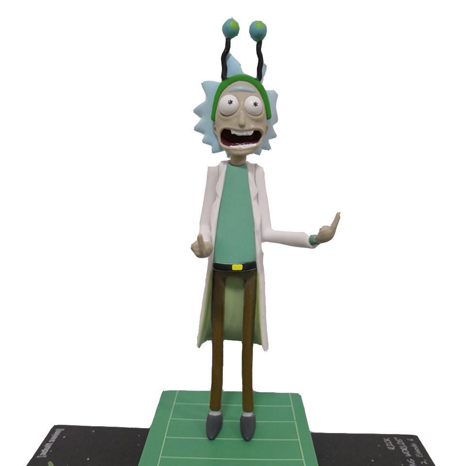 Фигурка Рика Санчез Rick and Morty «Мир среди миров» 16 см (RaM 12.024) - фото 4