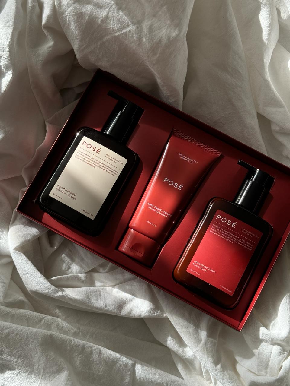 Подарочный набор интимной косметики с афродизиаком POSÉ PS1225 - фото 2