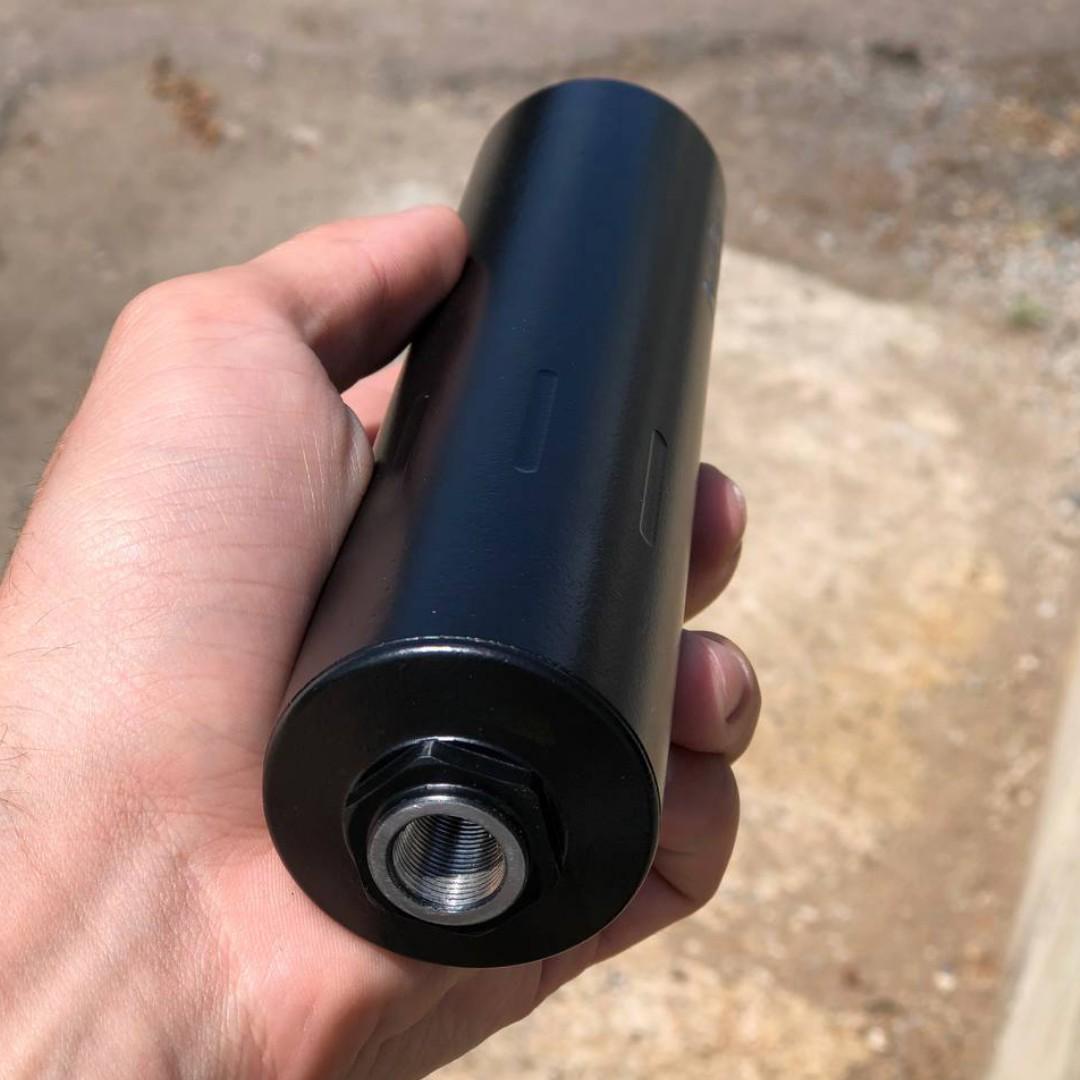 Глушитель разборной MAX model.Robin S 5.45 M24X1,5 для АКМ АК/АК74/АКС74У (muffler-3) - фото 3 Глушитель разборной MAX model.Robin S 5.45 M24X1,5 для АКМ АК/АК74/АКС74У (muffler-3) - фото 3