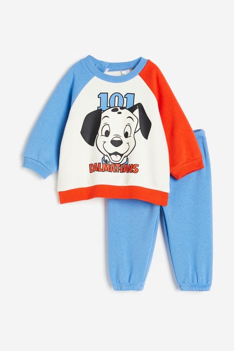 Костюм для хлопчика H&M фліс долматинець 104 см на 3-4 роки