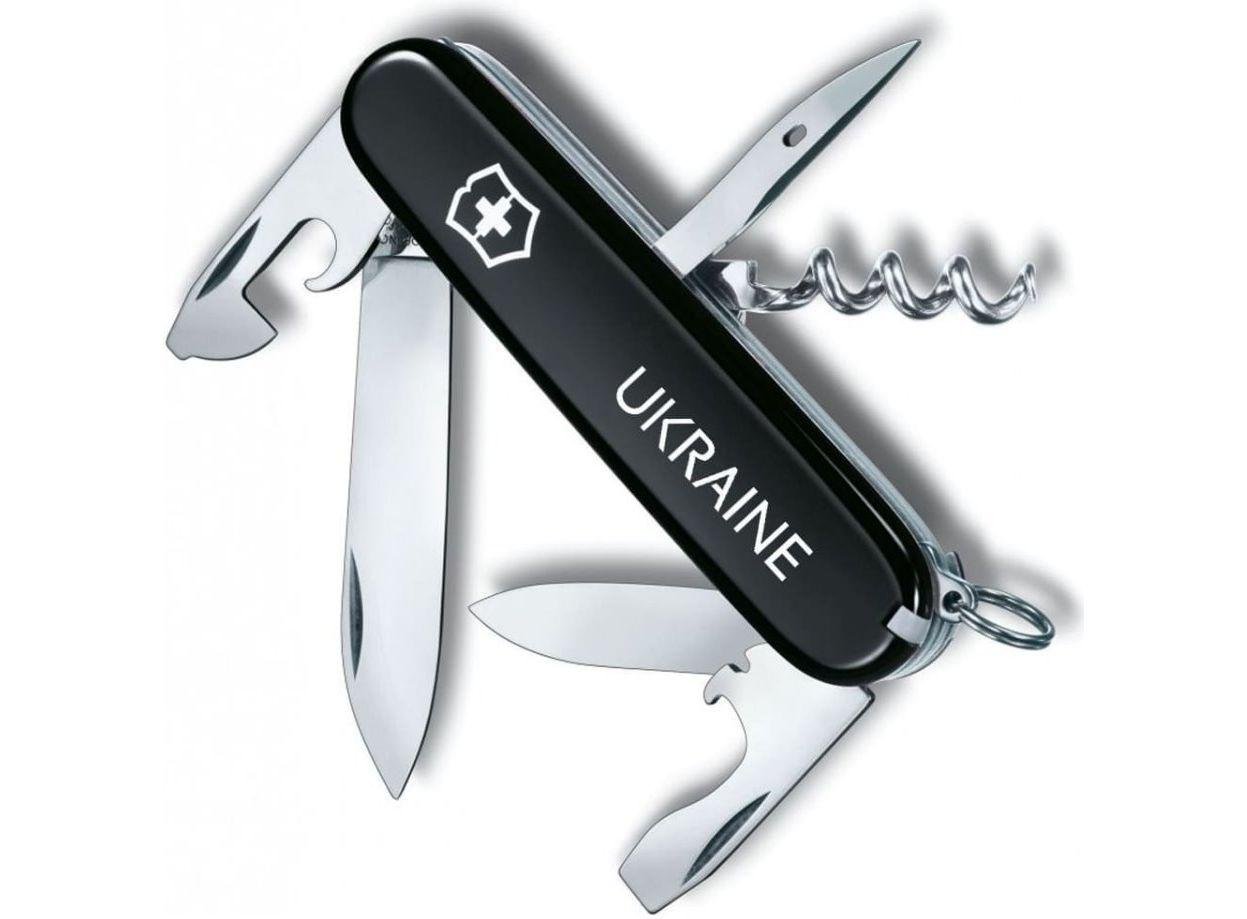 Мультитул Victorinox Spartan Army Ukraine Черный (Vx13603.3_T0140u)