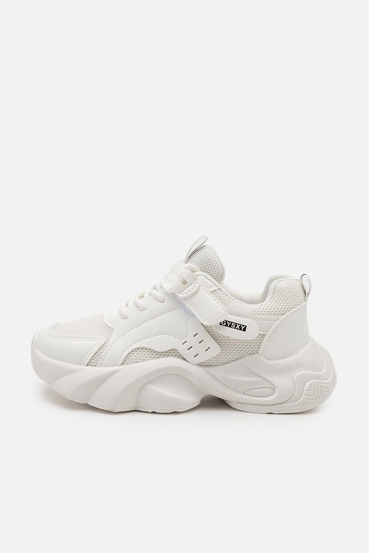 Кроссовки на платформе для девочки р. 35 Белый (SKT001038616)