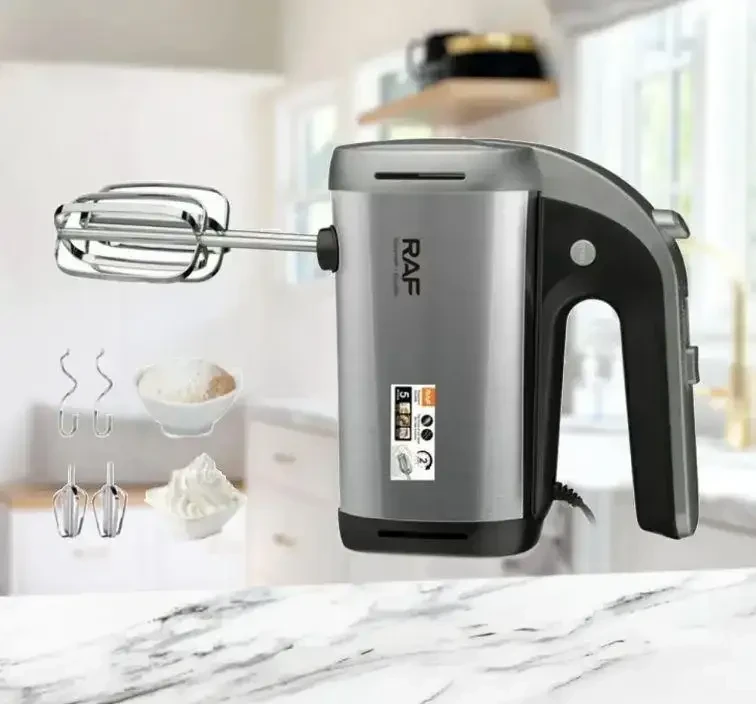 Міксер кухонний RAF R.6630 ручний 300 Вт 5 режимів швидкості (9860) - фото 4